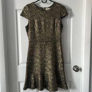Michael Kors metallic mini dress
